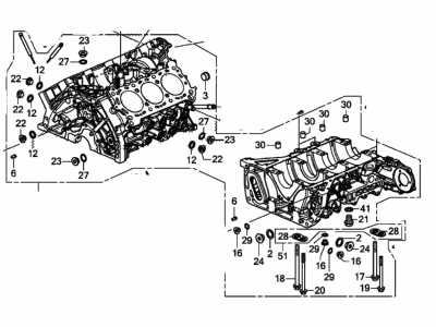 Acura 11104-58G-A00 Orifice Assembly, Oil Control