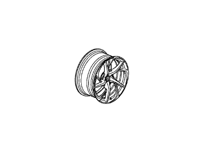 2021 Acura NSX Rims - 42700-T6N-A21