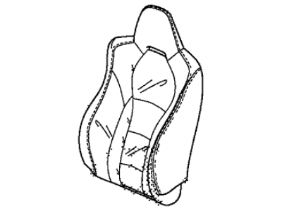 2020 Acura NSX Seat Cover - 81125-T6N-A01ZD