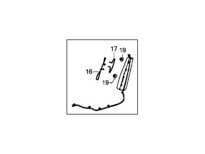 Acura 78055-T6N-A82 Driver Side Air Bag Module Assembly