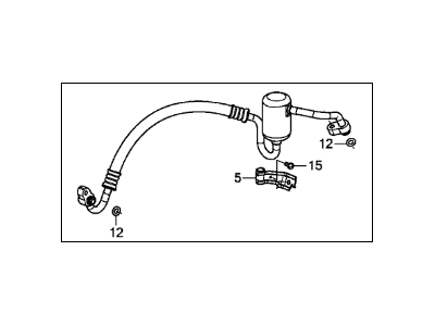 2018 Acura NSX A/C Hose - 80315-T6N-A01