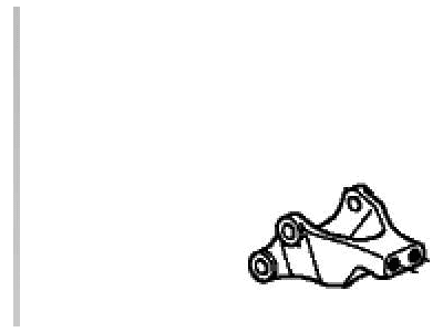 Acura NSX Transfer Case Mount - 50650-T6N-A00