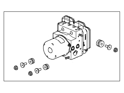 Acura 57111-T6N-A04 ABS Modulator Assembly (Rewritable)