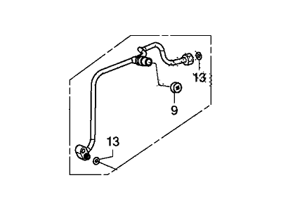 Acura NSX A/C Hose - 80342-T6N-305