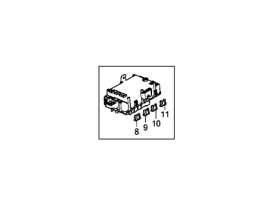 Acura Fuse Box - 38200-T6N-A01