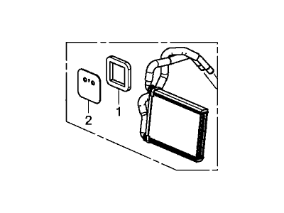 2019 Acura NSX Heater Core - 79115-T6N-A01