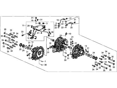 Acura 41201-58J-315 Differential Assembly (H3)