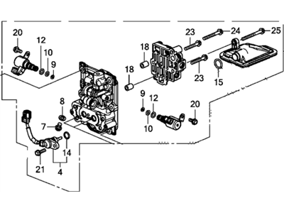 Acura Valve Body - 48350-58J-A01