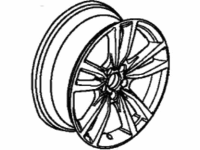 2020 Acura TLX Rims - 42700-3S2-A91