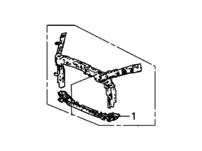 Acura 60400-TZ3-A01ZZ Front Bulkhead Complete