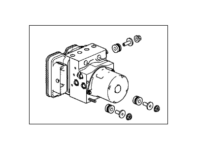 Acura 57111-TZ3-A53 ABS Modulator Assembly