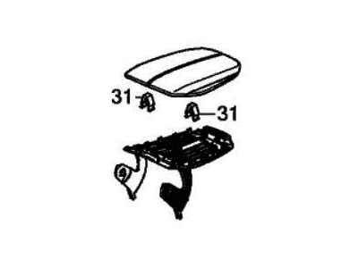 2020 Acura TLX Arm Rest - 83405-TZ3-A01ZW
