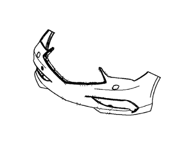 Acura 04711-TZ3-A70ZZ Front Face (Dot)