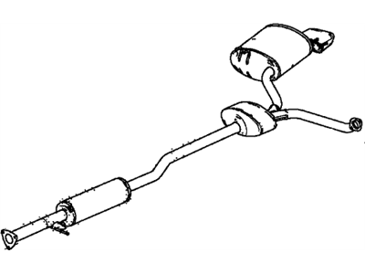 2019 Acura TLX Muffler - 18307-TZ4-A81