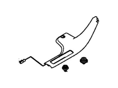 Acura 08E12-TZ3-2M1A8 Garnish, Assembly Lrrstep