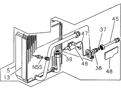 Acura 8-97143-361-0 Evaporator Assembly, Air Conditioner