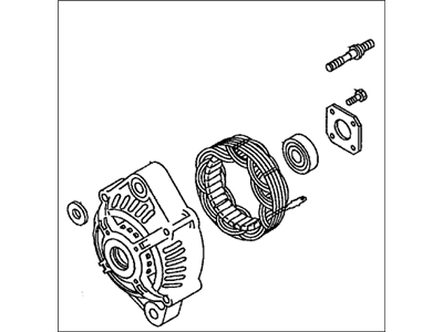 1996 Acura SLX Alternator Case Kit - 8-97040-498-0