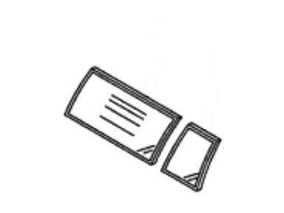 Acura SLX Auto Glass - 8-97810-998-1