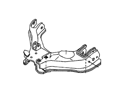 Acura SLX Control Arm - 8-94374-429-1