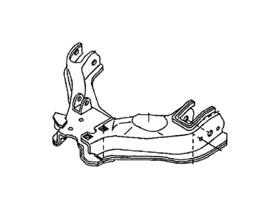 Acura SLX Control Arm - 8-94374-428-1