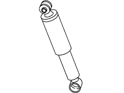Acura 8-97107-901-1 Rear Shock Absorber Assembly
