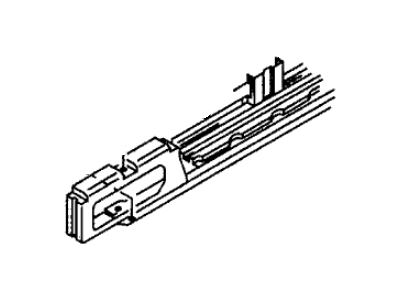 Acura 8-97800-982-4 Reinforcement, Rear Bumper