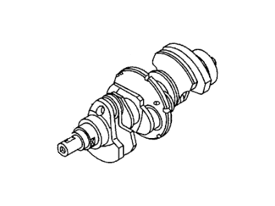 1997 Acura SLX Crankshaft - 8-97109-443-1