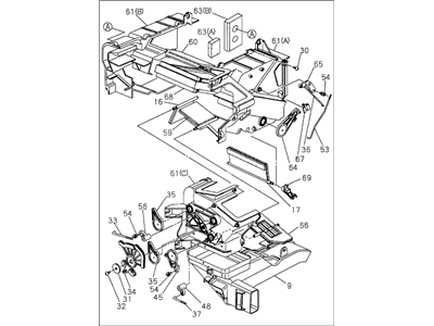 Acura 8-97146-188-0 Heater Unit