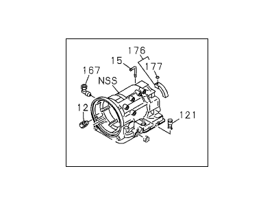 Acura 8-96042-084-0 Case Assembly, Automatic Transmission