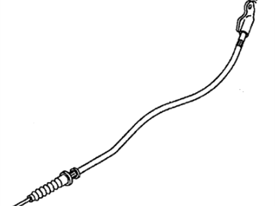 1997 Acura SLX Parking Brake Cable - 8-97131-204-0