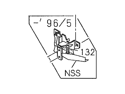 1996 Acura SLX Hood Latch - 8-97810-325-0