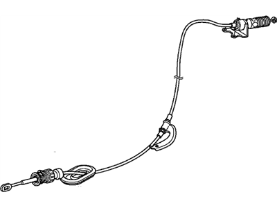 2013 Acura TSX Shift Cable - 54315-TP1-A01