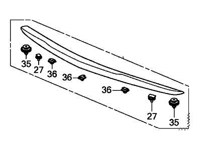 Acura Spoiler - 71700-TGV-A01