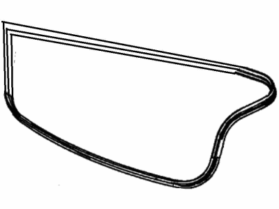 Acura 74865-TGV-A01 Weatherstrip