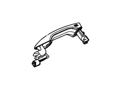 2022 Acura TLX Door Handle - 72181-T4F-A71ZD