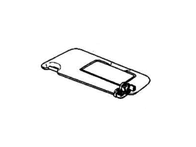 Acura 83280-TGV-A01ZA Sunvisor (Alluring Ecru)