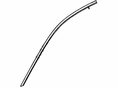 Acura 72465-TGV-A01 Molding, Left Front