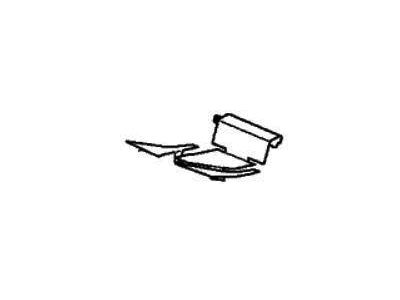 Acura 82534-TGV-A81 Heater, Left Rear