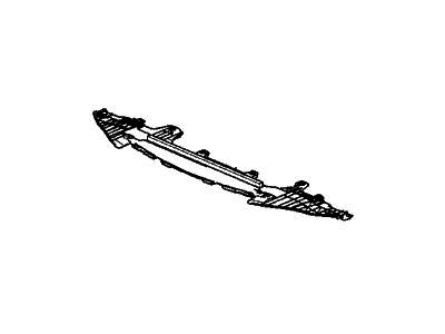 Acura 71170-TGV-A00 Plate, Front (Lower)