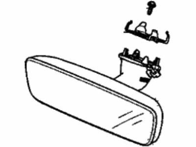 Acura 76400-TGV-A02 Rear View Mirror
