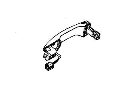2022 Acura TLX Door Handle - 72141-TJB-A71ZS