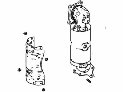 Acura TLX Catalytic Converter - 18150-6S8-L00