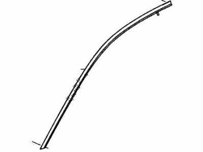 Acura 72425-TGV-A01 Molding, Right Front