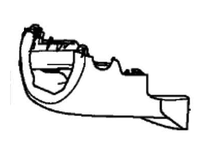 Acura 77360-TGV-A02 Cover, Column (Lower)