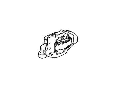 Acura 50850-TGV-A01 Rubber, Transmission Mounting