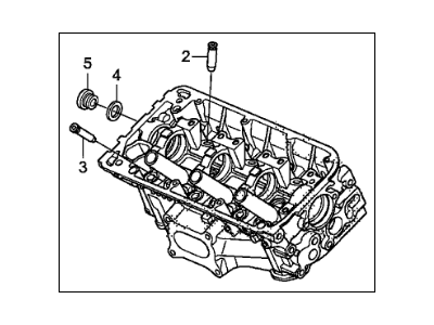 2010 Acura TL Cylinder Head - 12100-RKG-305