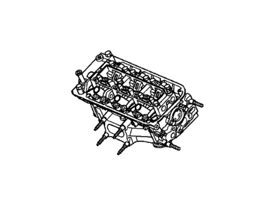 2012 Acura TL Cylinder Head - 10004-RK2-A02