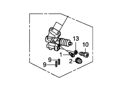 Acura 46930-TK5-A01 Clutch Slave Cylinder Assembly