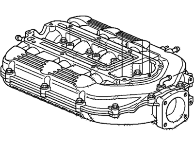 2014 Acura TL Intake Manifold - 17160-RK1-A00