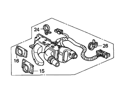 Acura NSX Wiper Switch - 35450-SL0-A02